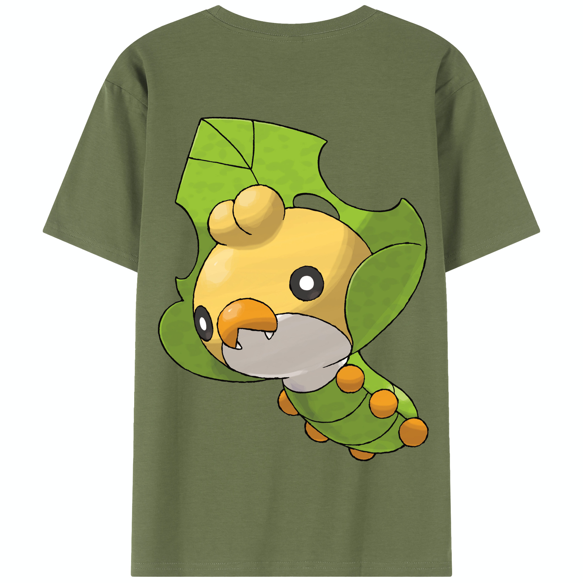 （画像用） ポケットモンスター Pokémon 綿100％半袖Tシャツ（背面プリント）